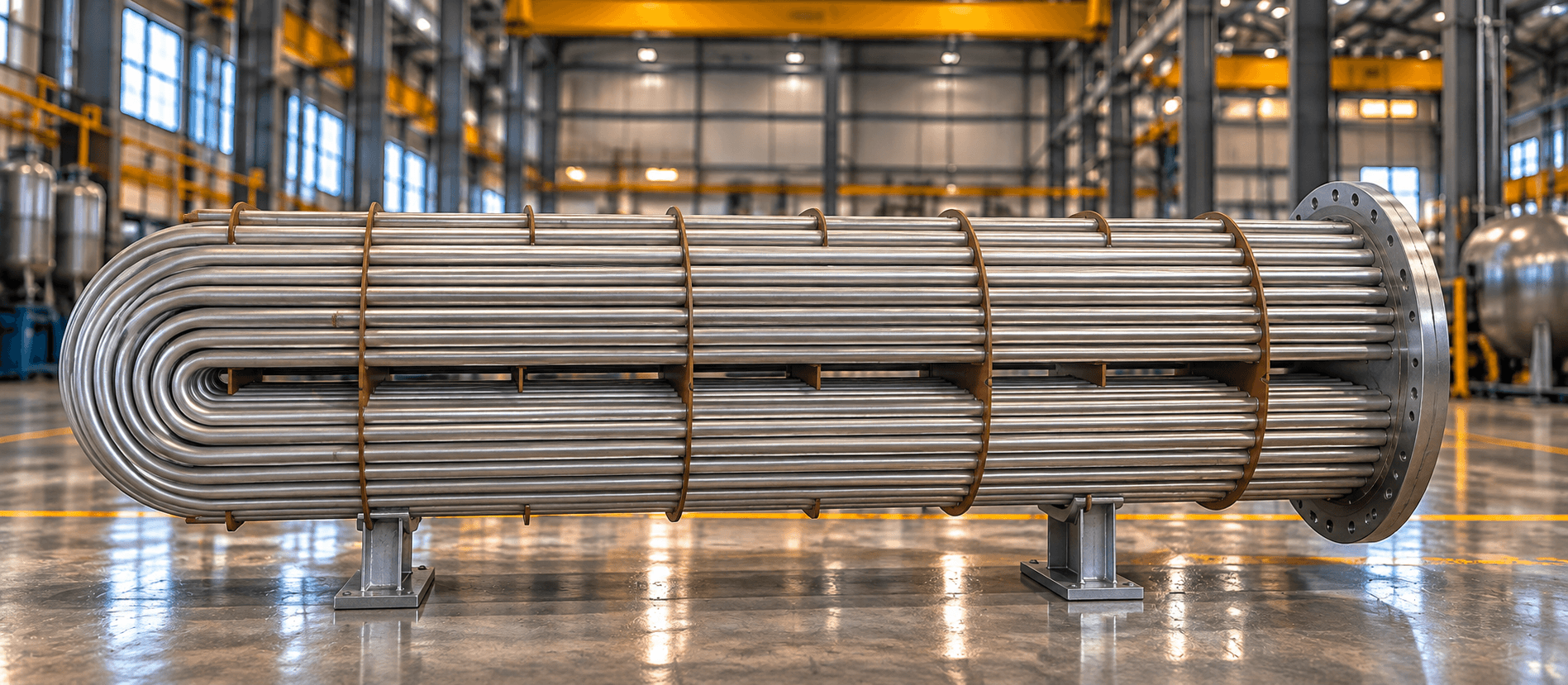 U-tube heat exchanger bundle — Ohm Engineers