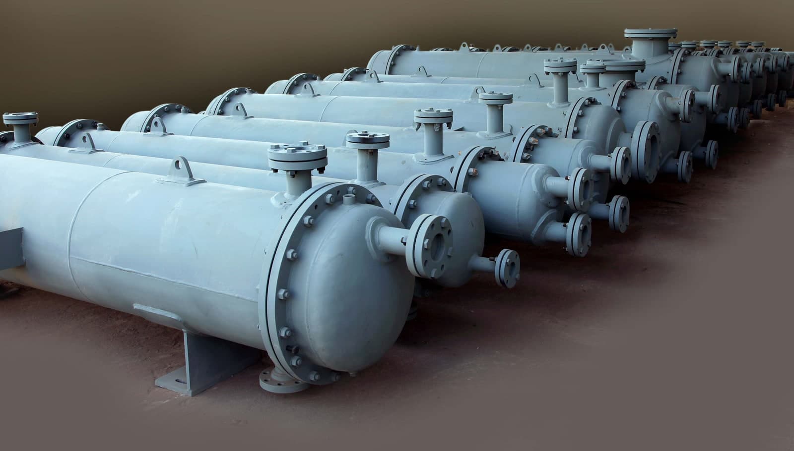 Industrial heat exchangers